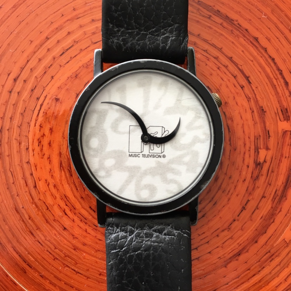 Vintage collectible MTV watch, unisex